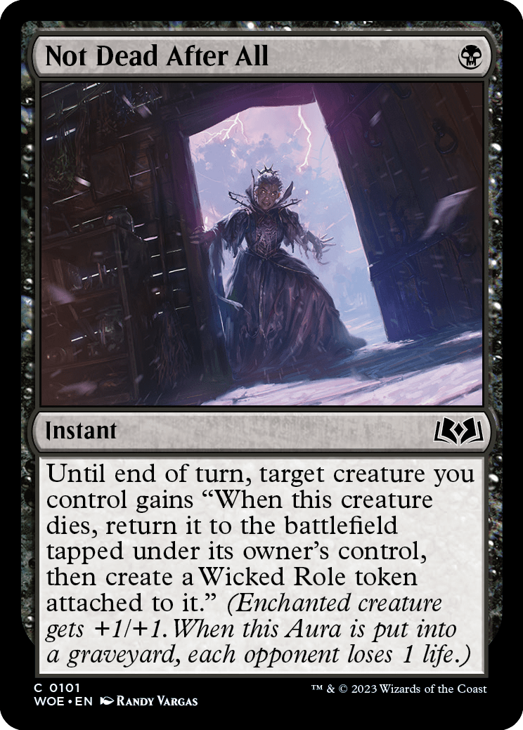 MTG Canarias - WOE 0101 - Not Dead After All