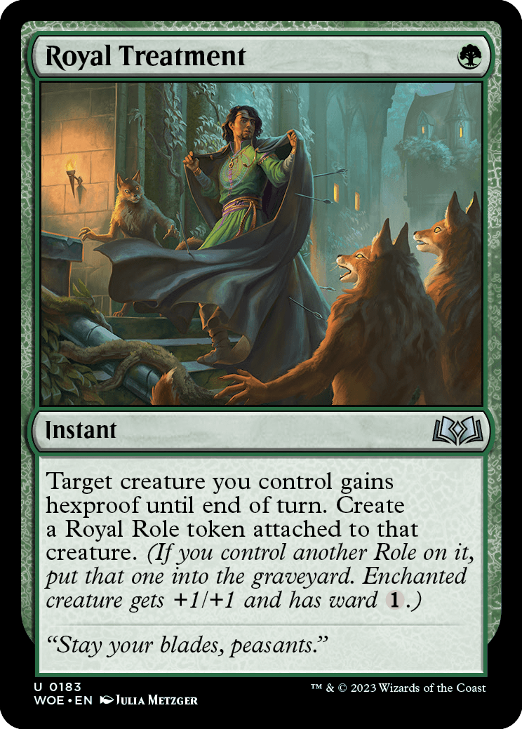 MTG Canarias - WOE 0183 - Royal Treatment