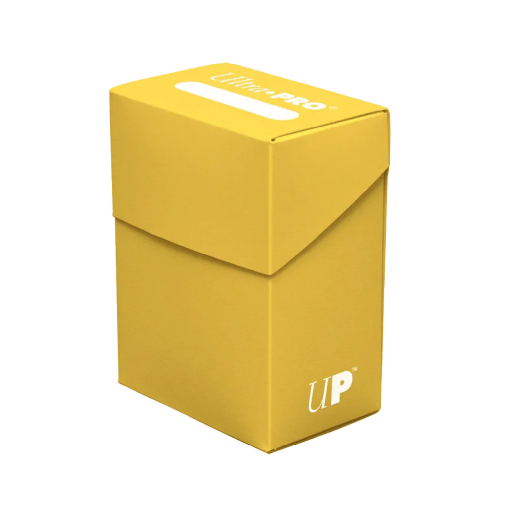 Caja de cubierta de color amarillo