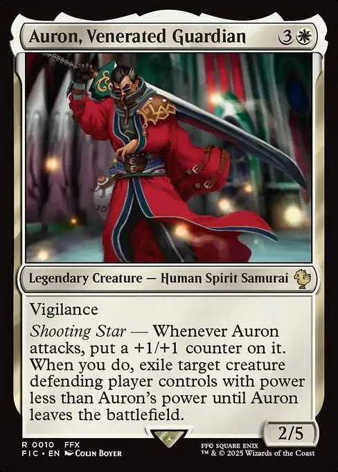 Auron, guardián venerado