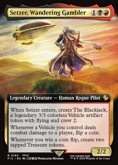 Setzer, tahúr errante