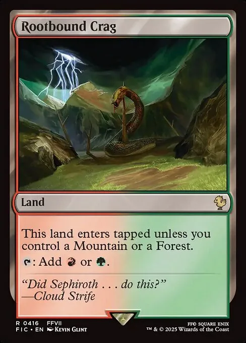 Risco enraizado