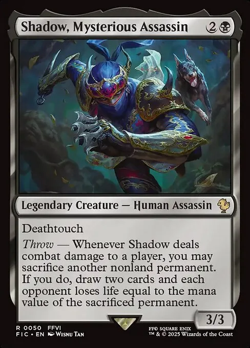 Shadow, asesino misterioso