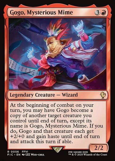 Gogo, misterio mímico