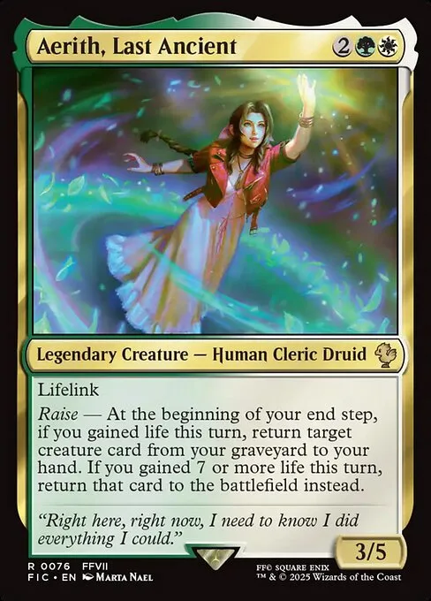 Aeris, última de los Ancianos