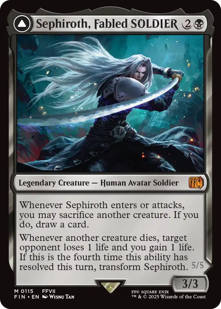 MTG Canarias - FIN 0115 - Sephiroth, Fabled SOLDIER