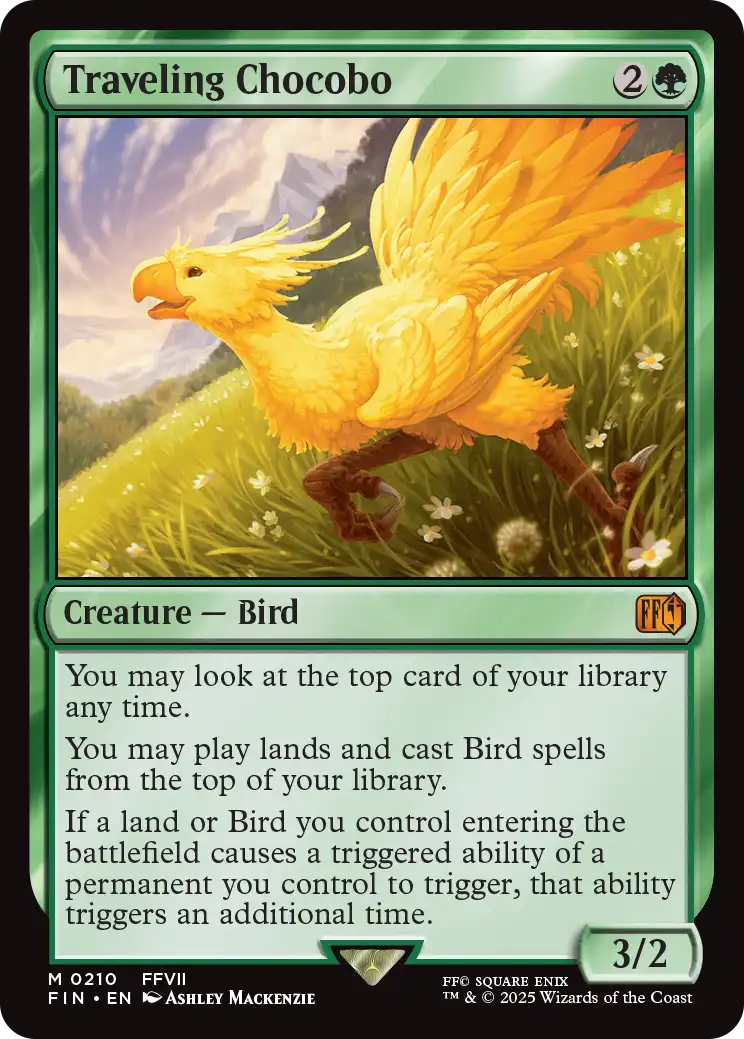 MTG Canarias - FIN 0210 - Traveling Chocobo