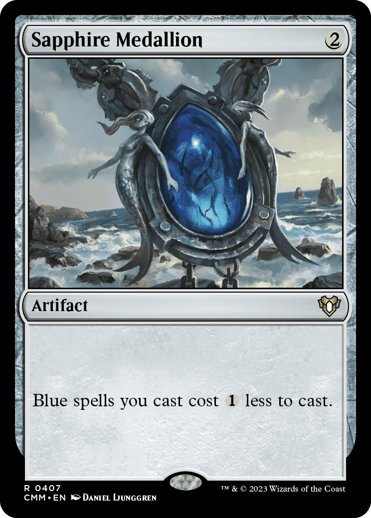MTG Canarias - CMM 0407 - Sapphire Medallion