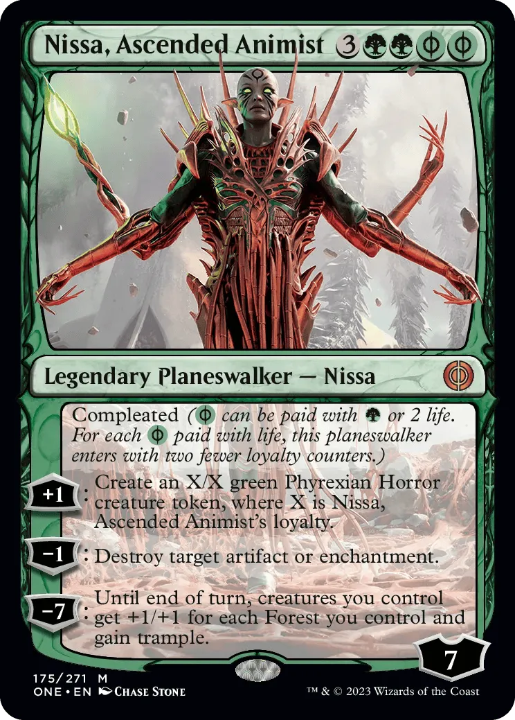 MTG Canarias - ONE 175 - Nissa, Ascended Animist