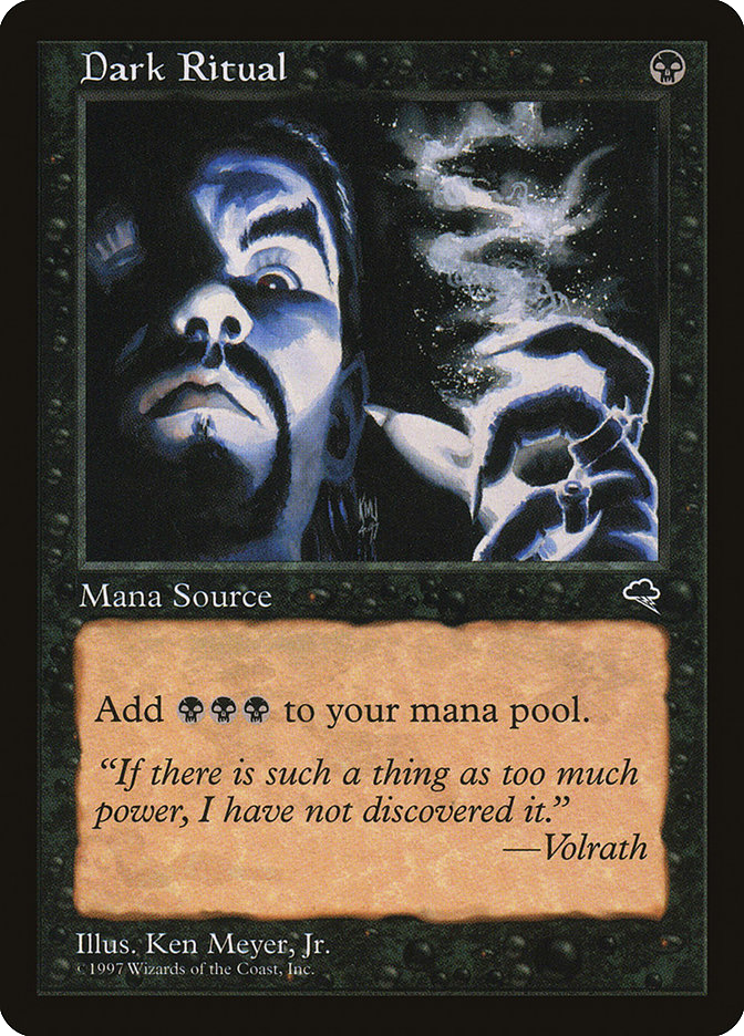 MTG Canarias - TMP 118 - Dark Ritual