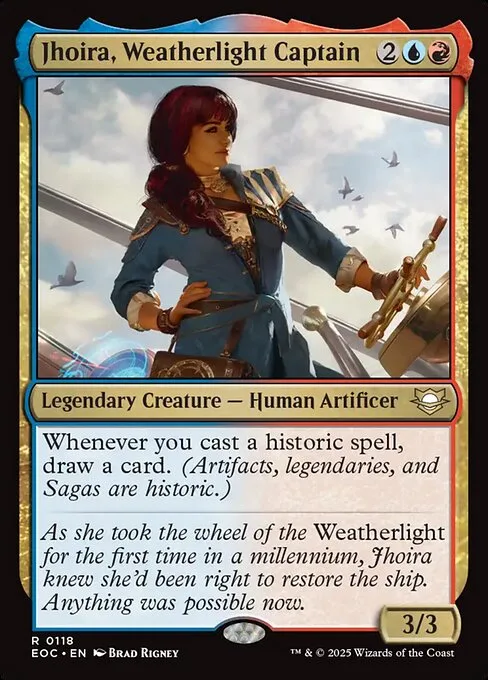 Jhoira, capitana del Vientoligero