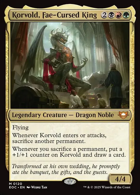 Korvold, rey maldito por las hadas
