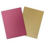 MTG Canarias - Fundas - Dragon Shield - Pomegranate & Gold - Matte Dual Sleeves (front to back)
