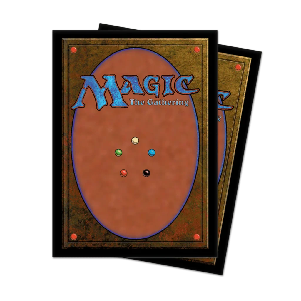 Fundas protectoras de mazo estándar con dorso de carta clásico (100 unidades) para Magic: The Gathering
