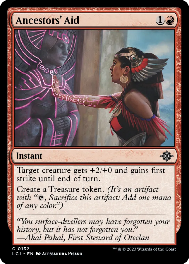 MTG Canarias - LCI 0132 - Ancestors' Aid