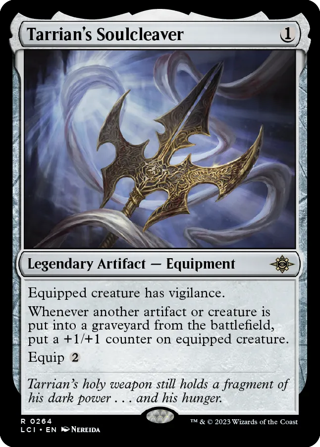 MTG Canarias - LCI 0264 - Tarrian's Soulcleaver