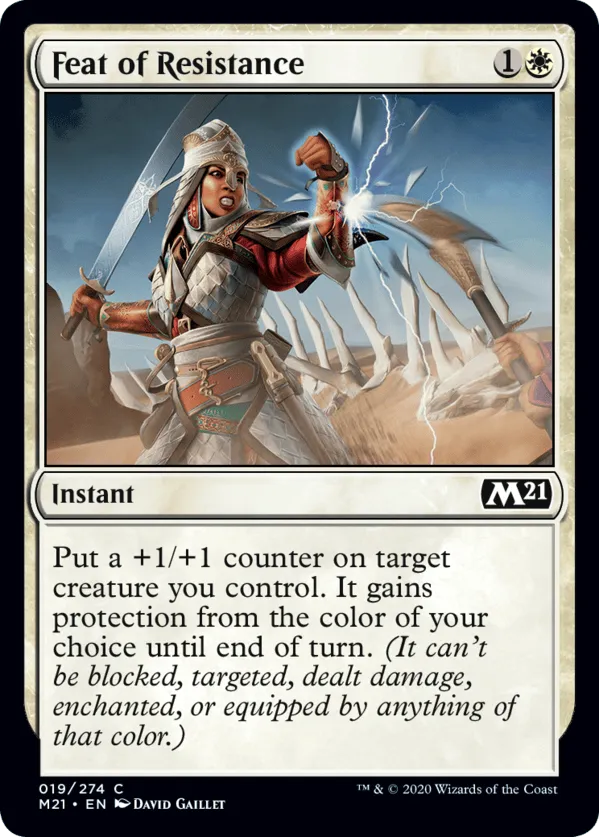 MTG Canarias - M21 019 - Feat of Resistance