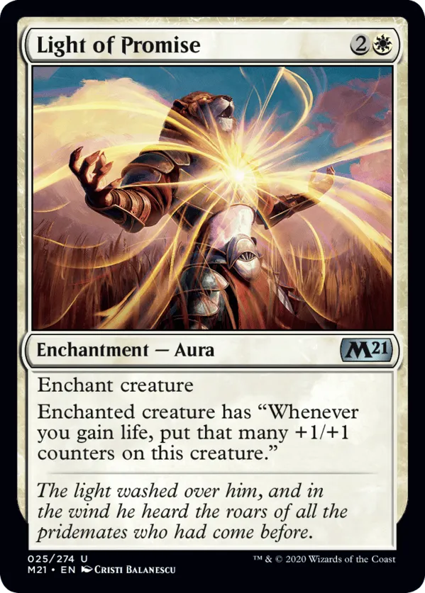 MTG Canarias - M21 025 - Light of Promise