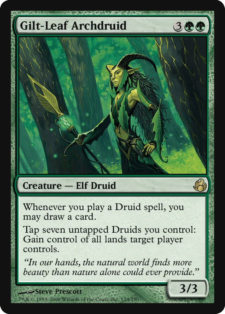 MTG Canarias - MOR 124 - Gilt-Leaf Archdruid