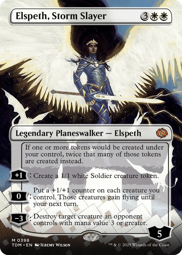MTG Canarias - TDM 0398 - Elspeth, Storm Slayer