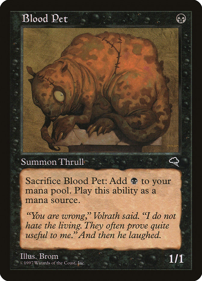 MTG Canarias - TMP 109 - Blood Pet