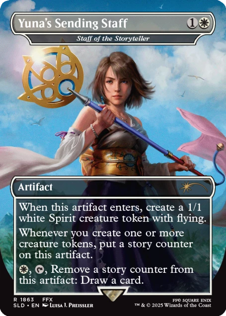 MTG Canarias - SLD 1863 - Yuna's Sending Staff (Staff of the Storyteller)