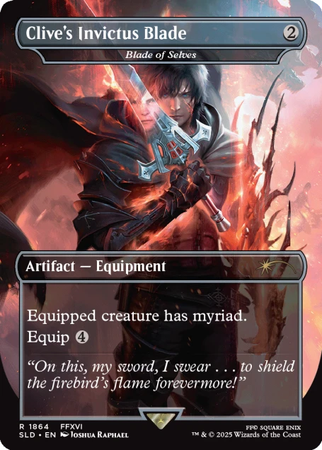 MTG Canarias - SLD 1864 - Clive's Invictus Blade (Blade of Selves)