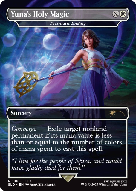 MTG Canarias - SLD 1868 - Yuna's Holy Magic (Prismatic Ending)
