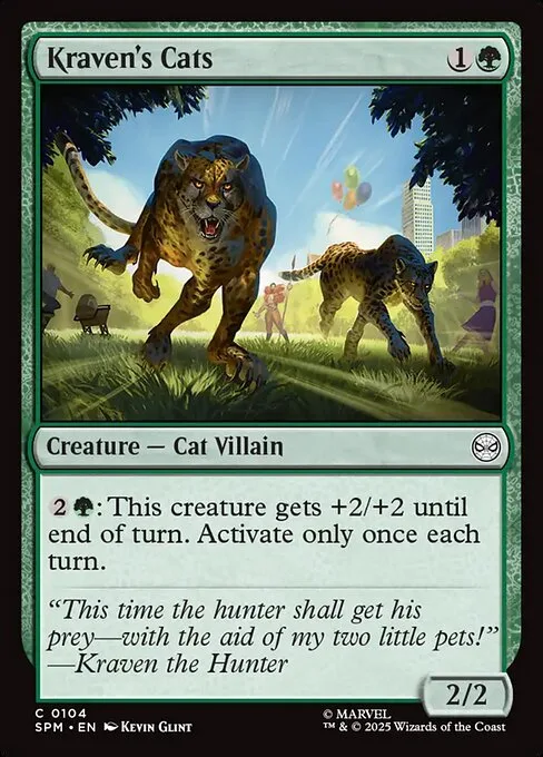 Felinos de Kraven