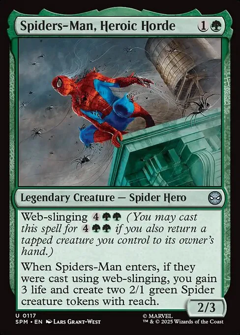 Spiders-Man, horda heroica
