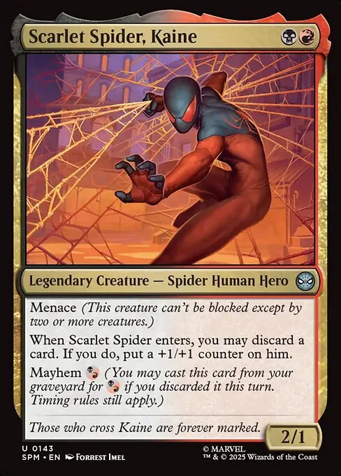 Araña Escarlata, Kaine
