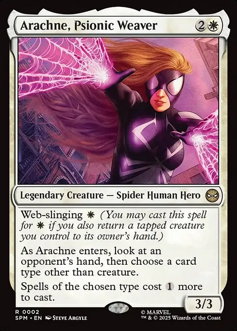 Arachne, tejedora psiónica