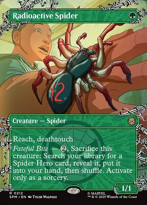 Araña radiactiva