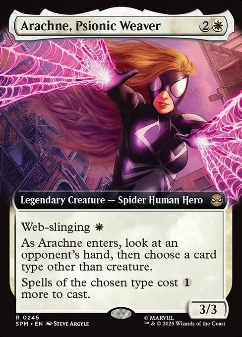 Arachne, tejedora psiónica