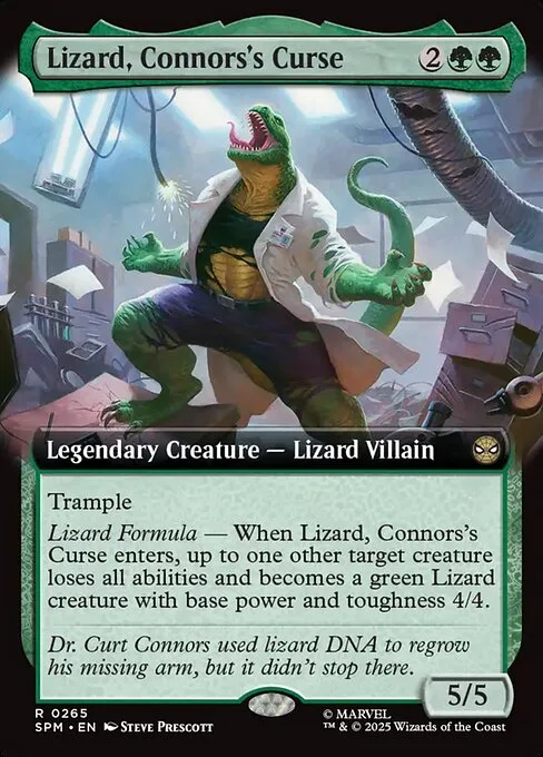 Lagarto, condenación de Connors