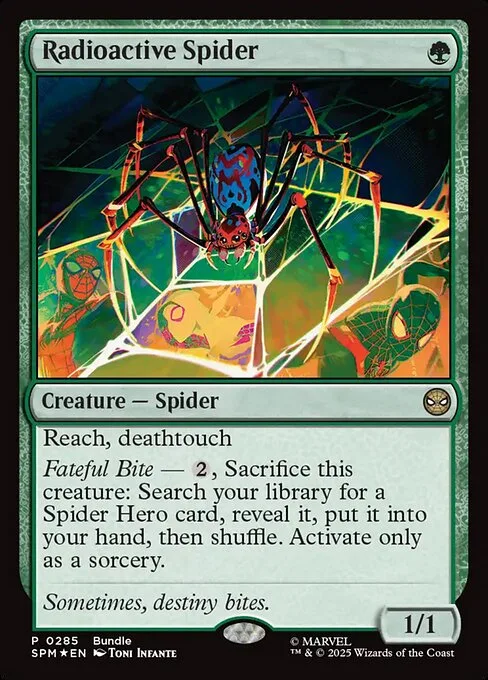 Araña radiactiva