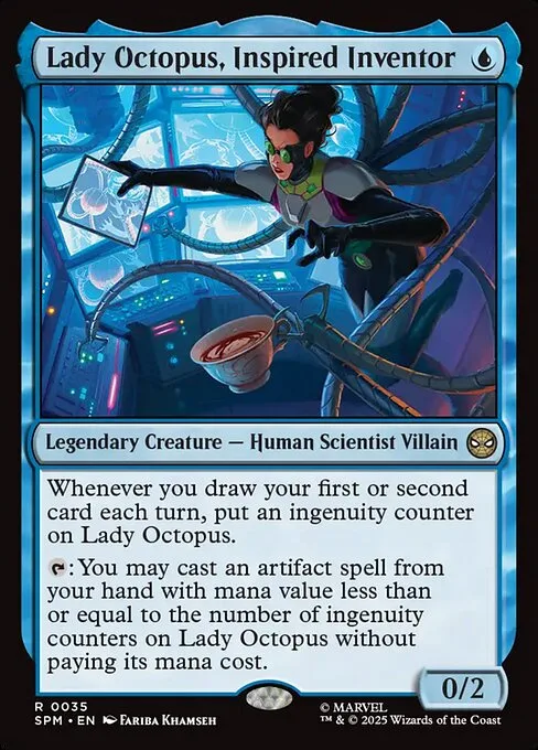 Lady Octopus, inventora inspirada