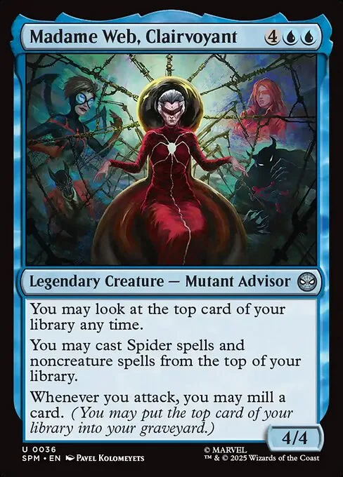 Madame Web, clarividente