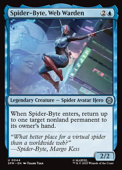 Spider-Byte, centinela de la red