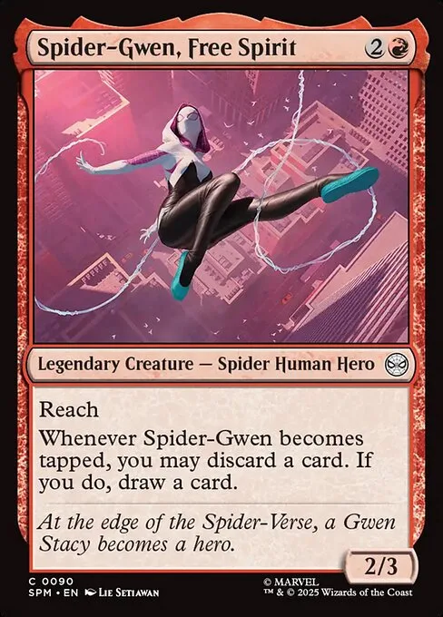 Spider-Gwen, espíritu libre