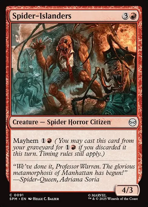 Habitantes de Spider Island