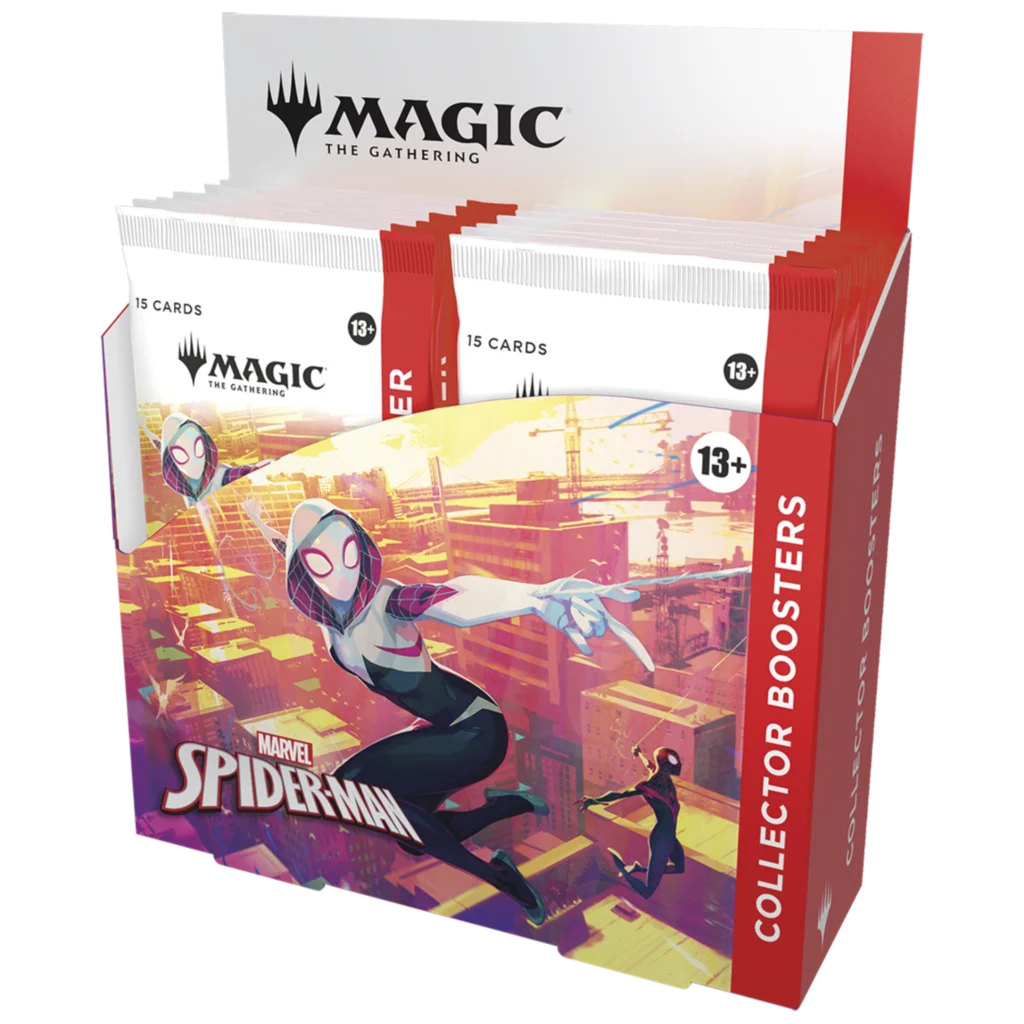 Caja de Sobres de Coleccionista de Magic: The Gathering | Marvel’s Spider-Man (en inglés)