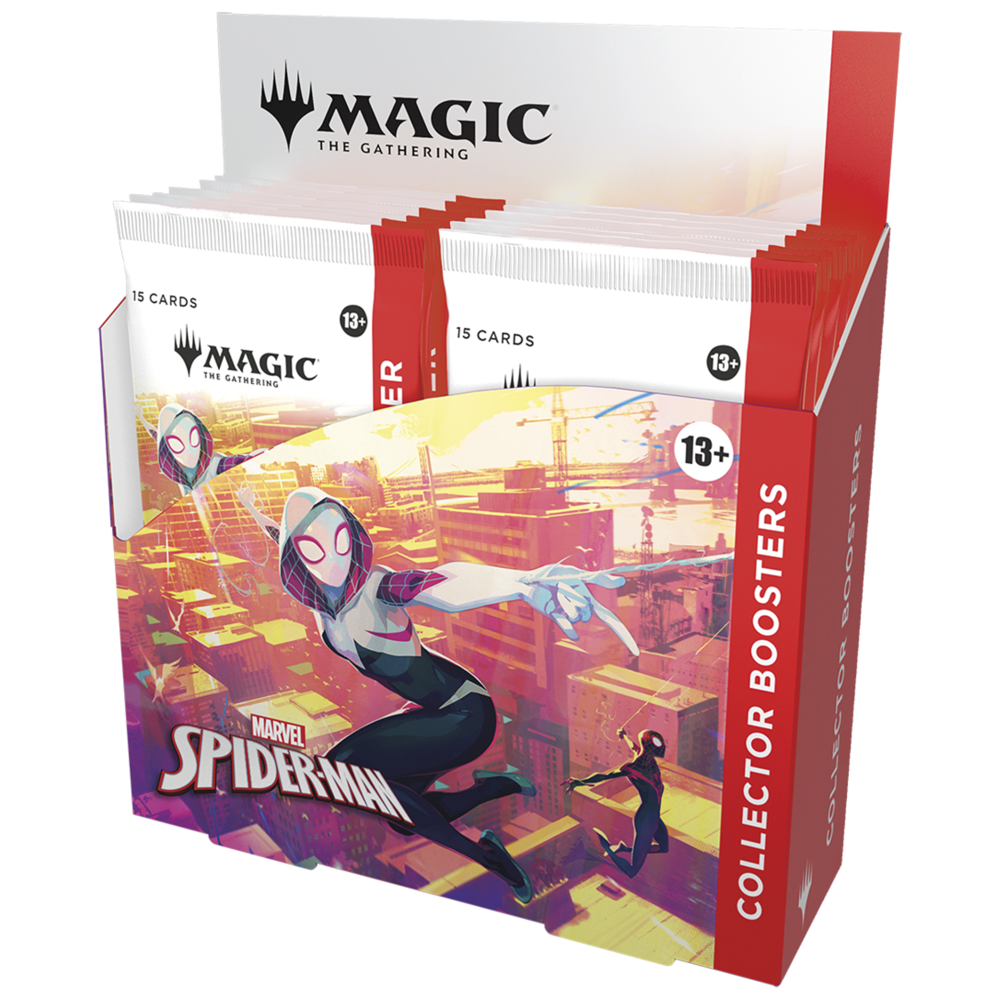 MTG Canarias - Spider-Man - Caja de sobres de coleccionista de Spider-Man