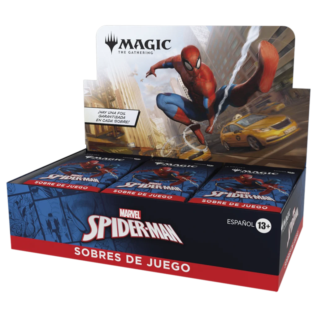 Caja de Sobres de Juego de Magic: The Gathering | Marvel’s Spider-Man (en español)