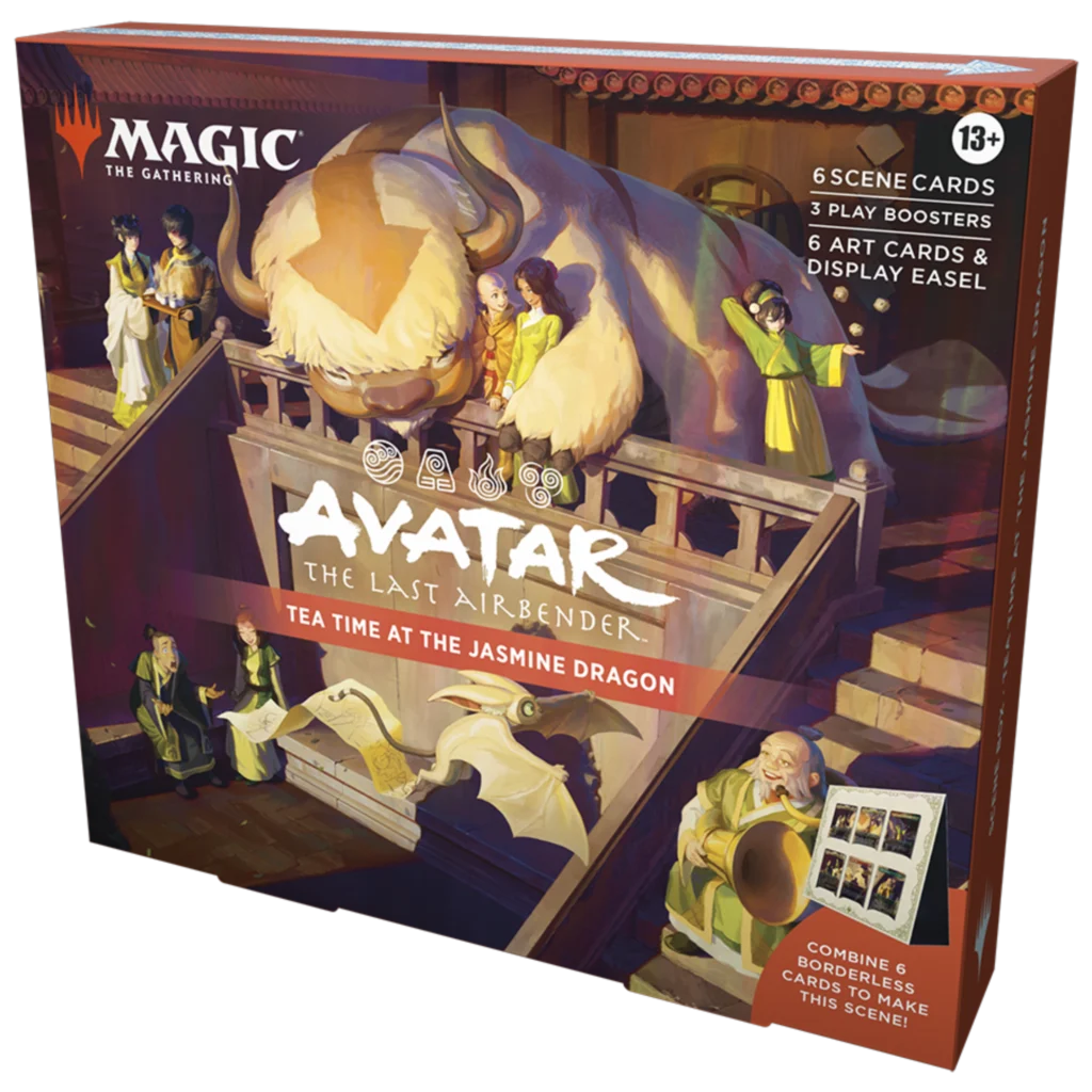 Caja de escena de Magic The Gathering | "La hora del té en el Dragón de Jazmín" de Avatar la leyenda de Aang (en inglés)
