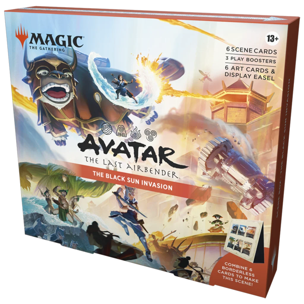 Caja de escena de Magic The Gathering | "La invasión del Sol Negro" de Avatar la leyenda de Aang (en inglés)