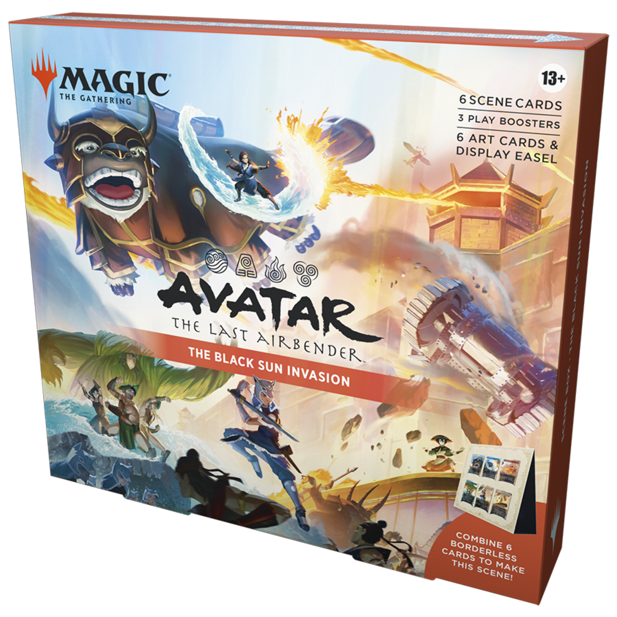 MTG Canarias - Caja de escena (The black sun invasion) de Magic The Gathering x Avatar la leyenda de Aang (en inglés)