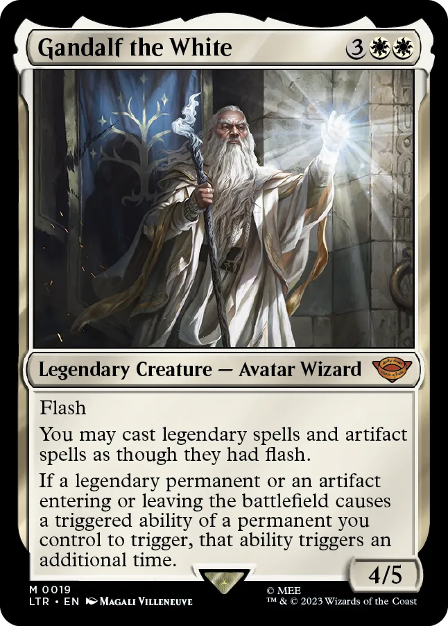 MTG Canarias - LTR 0019 - Gandalf the White