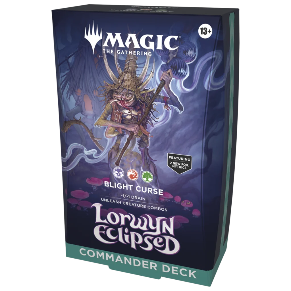 Mazo preconstruido de Commander | Lorwyn eclipsado "Maldición perjudicadora" (en inglés)