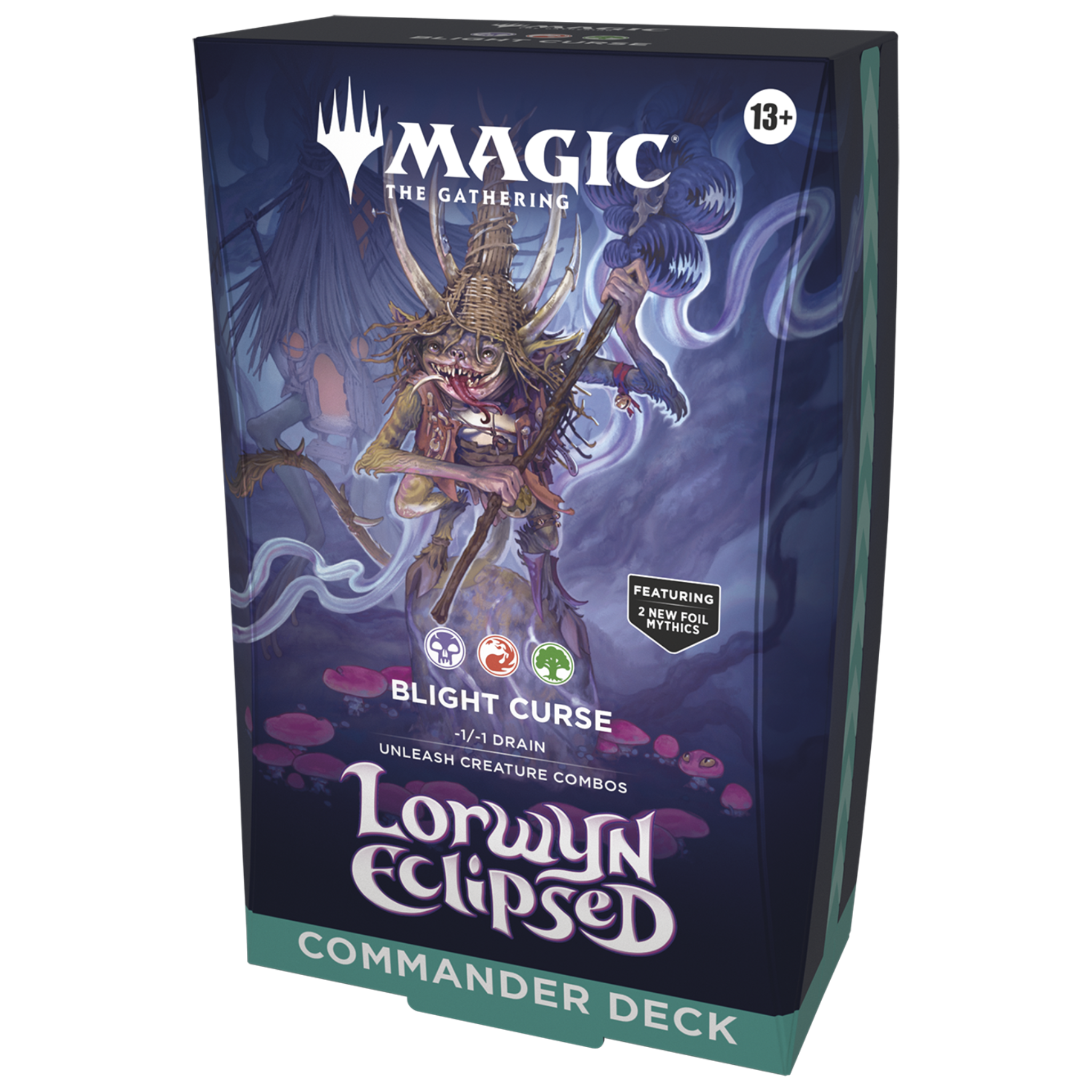 MTG Canarias - Mazo preconstruido de Lorwyn eclipsado Maldición perjudicadora (en inglés)